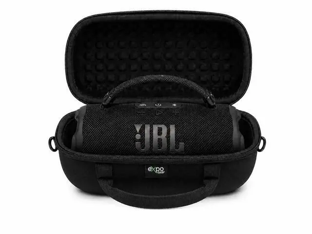 Alt view image 2 of 7 - Charge 6 Case Bundle (Black) - Waterproof & Drop-Proof Bluetooth Speaker Pro Sound, AI Sound Boost, 28H Playtime, Built-in Powerbank with Weather-Resistant Protective Hard-Shell Case