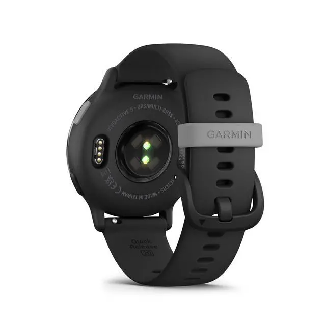 Alt view image 6 of 7 - Vivoactive 5 Fitness Tracker Smart Watch for Women & Men with Slate Aluminum Bezel with Black Case and Silicone Band with 11 Days Battery Life and Bright 1.2 AMOLED Touchscreen Display