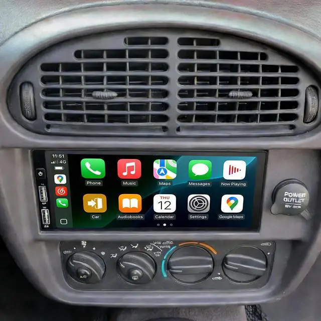 Main image of Android 14 Car Stereo Radio for Plymouth Prowler 1997-2002, 6.86'' Touch Screen Car Radio with Carplay Android Auto Bluetooth WiFi GPS SWC FM RDS DSP Mirror Link Split Screen MIC Backup Camera