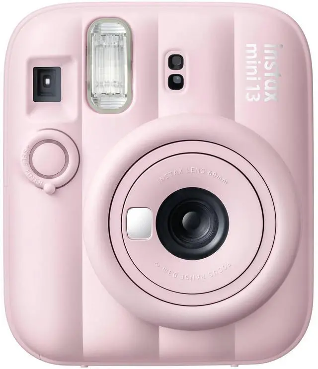 Alt view image 2 of 4 - Instax Mini 13 Instant Film Camera Kit (Candy Pink, 20 Films) | Bundle Includes Slinger Clear Case, 4 Color Filters, Selfie Mirror, Album & Instax Mini Film