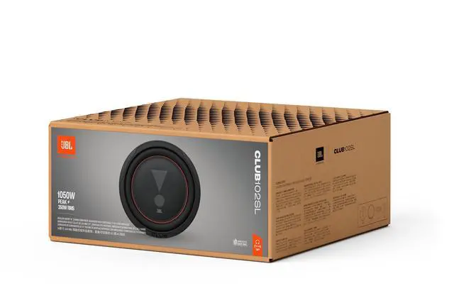 Alt view image 6 of 6 - Club 102SL - 10 Shallow Mount subwoofer w/SSI (Selectable Smart Impedance) Switch from 2 to 4 ohm, 350W RMS, 1050W Peak, Sensitivity (1W/1m): 81dB, Frequency Response (-6dB): 35Hz 500Hz