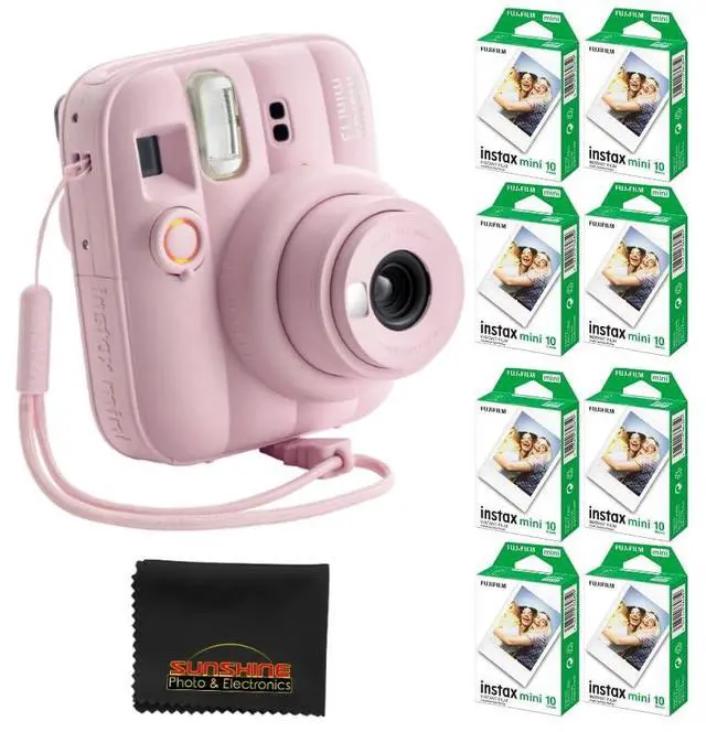 Main image of Instax Mini 13 Instant Film Camera (Candy Pink) with 80 Sheets Instax Mini Instant Film