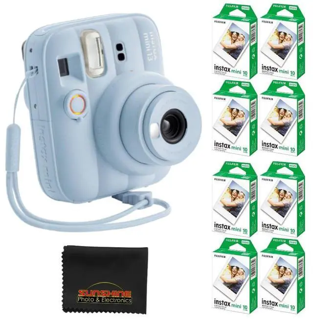 Main image of Instax Mini 13 Instant Film Camera (Frost Blue) with 80 Sheets Instax Mini Instant Film