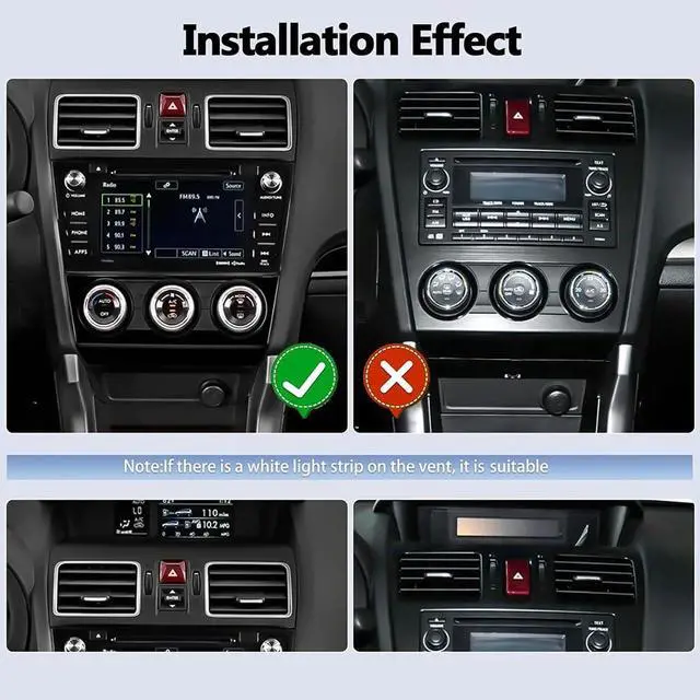 Alt view image 4 of 6 - 4+64G Android 13 Car Stereo Radio for Subaru Forester Impreza WRX XV 2015-2018, 9 inch Touch Screen Stereo with Wireless Carplay Android Auto Car Radio Bluetooth Stereo WiFi AHD Backup Camera SWC