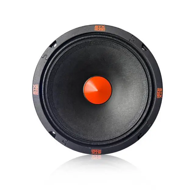 Alt view image 2 of 6 - 4X STX65PS 6.5-Inch Super Mid Range Speaker Pair, 4 Ohm, 2000W Max, 800W RMS, 95dB Sensitivity, 1.5" Voice Coil, 30oz Ferrite Magnet for Pro Car Audio