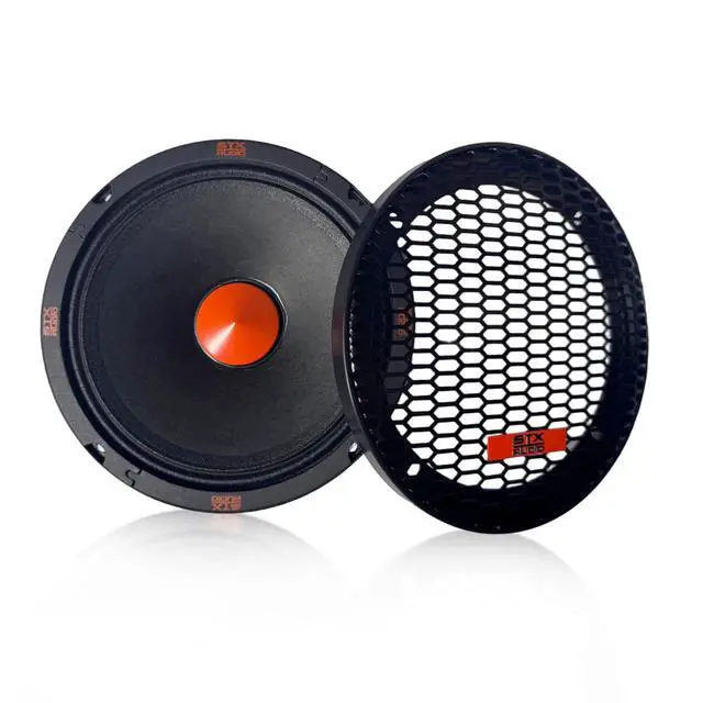 Alt view image 4 of 6 - 4X STX65PS 6.5-Inch Super Mid Range Speaker Pair, 4 Ohm, 2000W Max, 800W RMS, 95dB Sensitivity, 1.5" Voice Coil, 30oz Ferrite Magnet for Pro Car Audio