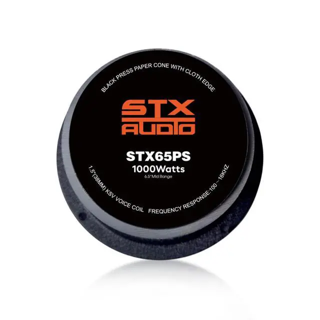 Alt view image 6 of 6 - 4X STX65PS 6.5-Inch Super Mid Range Speaker Pair, 4 Ohm, 2000W Max, 800W RMS, 95dB Sensitivity, 1.5" Voice Coil, 30oz Ferrite Magnet for Pro Car Audio