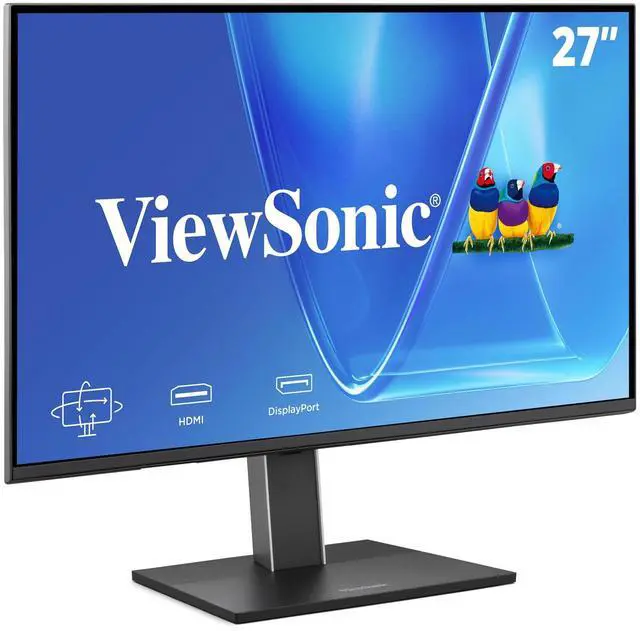 Main image of VG2751 27 Inch 1080p Monitor, IPS Display with 100Hz for Smooth Home and Office Productivity, Full Ergonomic Adjustability, 4-Port USB Hub, HDMI, DisplayPort, and USB-C Inputs