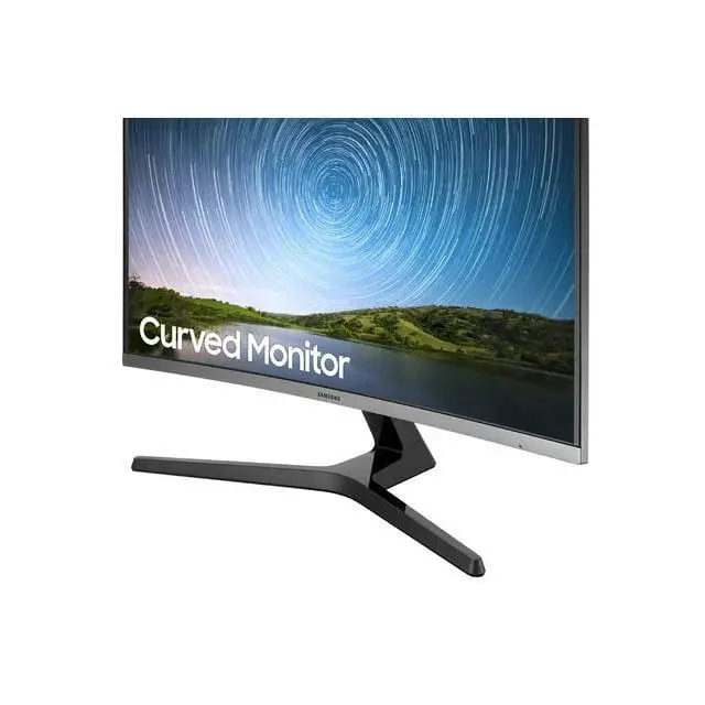 Alt view image 3 of 7 - 32" 1500R FHD(1,920 x 1,080) Curved Monitor, 75Hz, 4ms, Ultra-Slim, AMD FreeSync, 3 Sided Bezel Less Display, HDMI, Black, with HDMI Cable