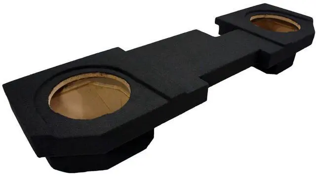 Main image of ASC Compatible with 2002-2018 Dodge Ram Quad/Crew Cab Truck DTB-2X10-QUAD-UP Dual 10" Subwoofer Box Enclosure