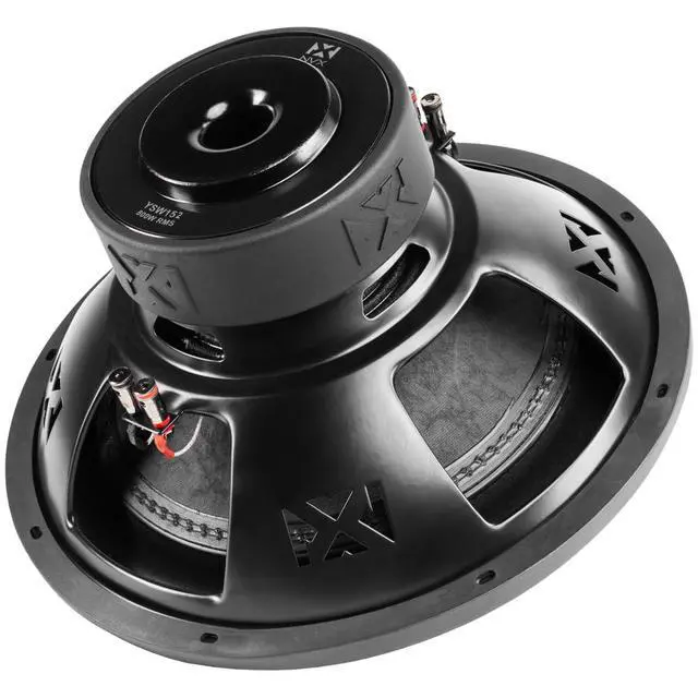 Alt view image 7 of 7 - YSW152 1600W Peak (800W RMS) Y-Series 15" Dual 2-Ohm Car Subwoofer