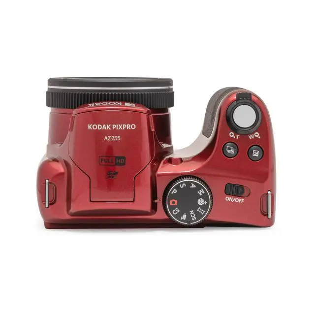 Alt view image 7 of 7 - PIXPRO AZ255 Astro Zoom 16MP Digital Camera (Red) Bundle | 32GB SDHC UHS-I Memory Card, Accessory for DSLR, Case, (3 items)