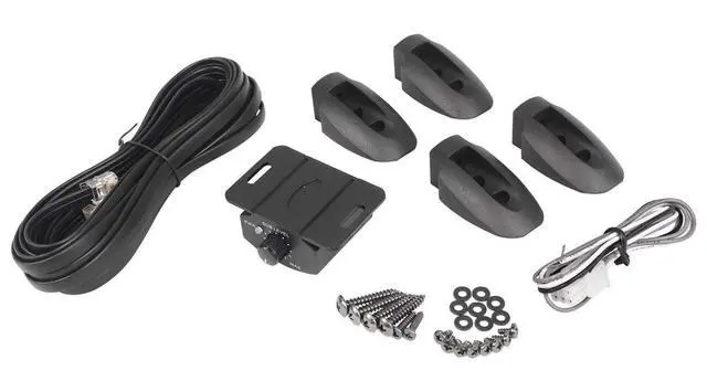 Alt view image 4 of 7 - RW10CA 10" Slim Powered Car Subwoofer with RWK10 Install Kit | 800W Peak / 200W RMS, 2 Ohm, RCA/High-Level Inputs, Under-Seat Mount, Low-Pass Filter, Bass Knob, 10 Gauge, 2-items