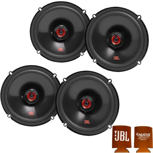 Alt view image 2 of 4 - Bundle - 2 Pairs of CLUB-620FAM 6.5" Coax Speakers (No Grills)