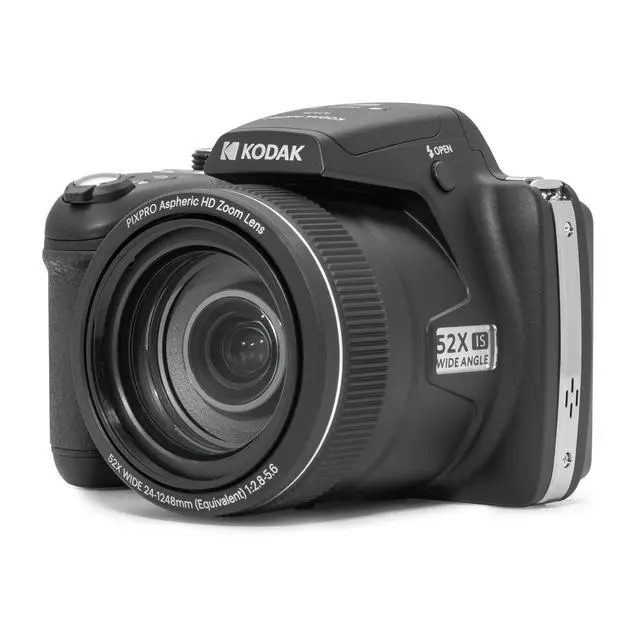 Alt view image 5 of 7 - PIXPRO AZ528 16MP Astro Zoom Digital Camera Bundle (Black) | 32GB Class 10 UHS-I U1 SDHC Memory Card, 3-Inch LCD Display, (2 items)