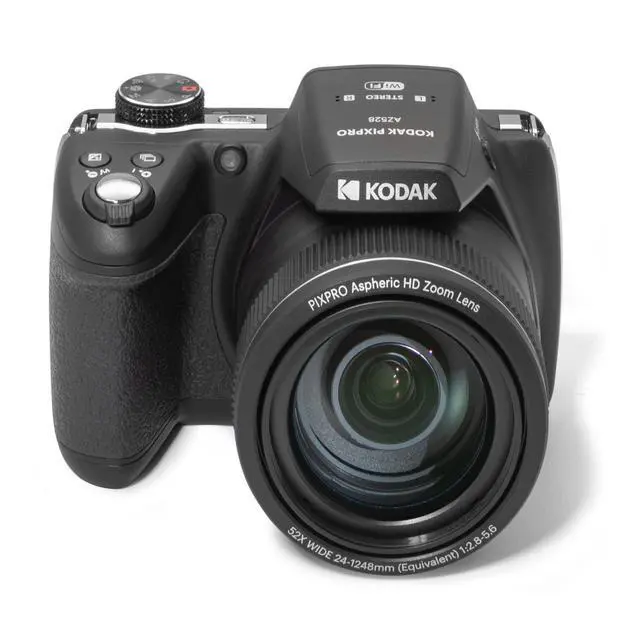 Alt view image 6 of 7 - PIXPRO AZ528 16MP Astro Zoom Digital Camera Bundle (Black) | 32GB Class 10 UHS-I U1 SDHC Memory Card, 3-Inch LCD Display, (2 items)