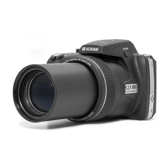 Alt view image 7 of 7 - PIXPRO AZ528 16MP Astro Zoom Digital Camera Bundle (Black) | 32GB Class 10 UHS-I U1 SDHC Memory Card, 3-Inch LCD Display, (2 items)