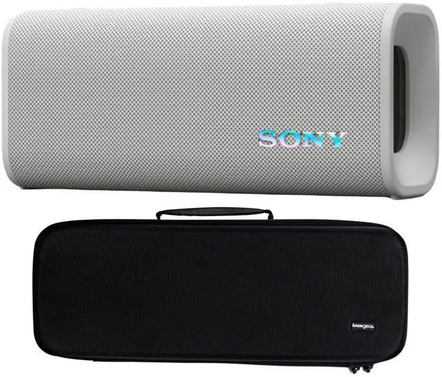 Main image of ULT Field 3 Portable Wireless Speaker 2-Way Active Design (Off White) | Bundle includes Hard case