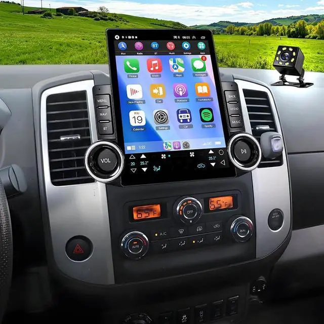 Main image of Android 15 Double Din 9.7" Car Radio Stereo for Nissan Frontier 2015-2021 | 9.7" Touch Screen Upgrade Head Unit with Wireless CarPlay & Android Auto Bluetooth 5.0/WiFi/GPS/SWC/FM/Backup Camera 2+32G