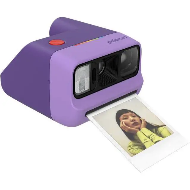 Alt view image 3 of 7 - Go Generation 3 Instant Film Purple Camera Bundle | Compact Instant Camera for Travel, Selfies & Parties, Compatible with Go Film, USB-C Rechargeable