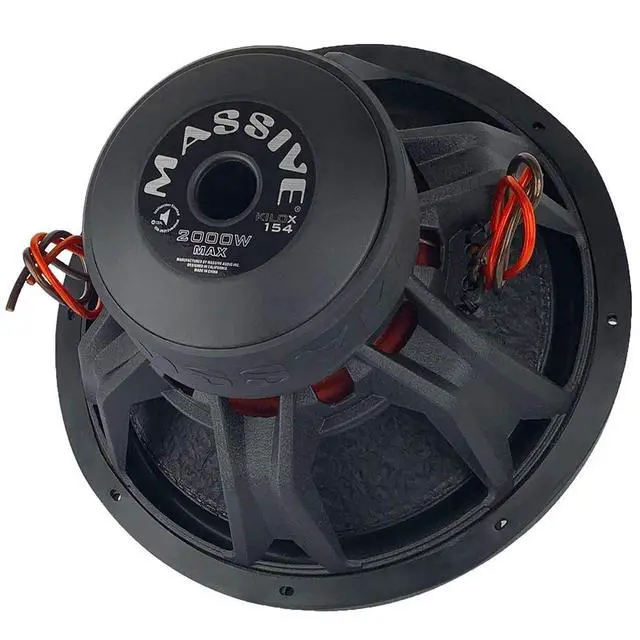 Alt view image 3 of 5 - KILOX154 15" Subwoofer | 1000 Watts RMS, Dual 4 OHM, 3" V.C