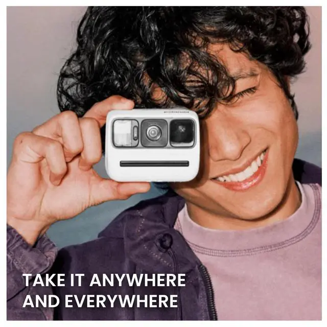 Alt view image 6 of 7 - Go Generation 3 Instant Black Film Camera Bundle | Compact Instant Camera for Travel, Selfies & Parties, Compatible with Go Film, USB-C Rechargeable