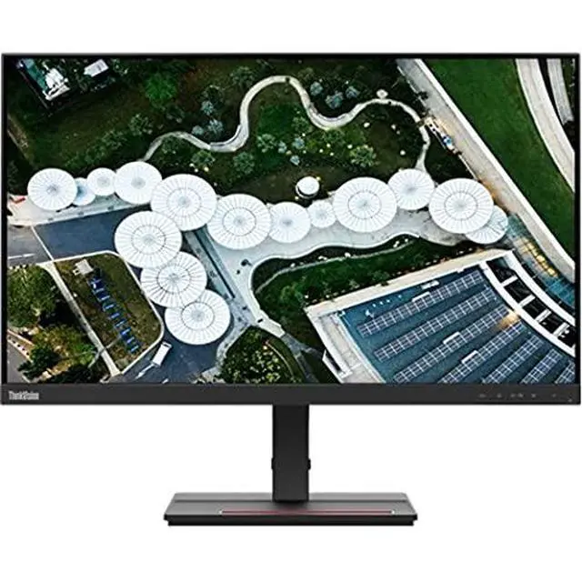 Alt view image 3 of 4 - ThinkVision S24e-20 23.8" Full HD WLED LCD Monitor - 16:9 - Raven Black | 23.8', 16:9, Raven Black