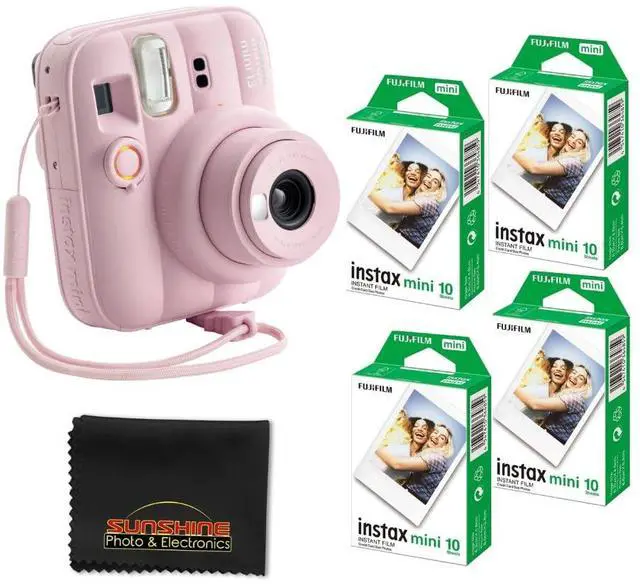 Main image of Instax Mini 13 Instant Film Camera (Candy Pink) with 40 Sheets Instax Mini Instant Film