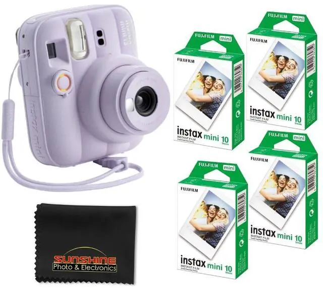 Main image of Instax Mini 13 Instant Film Camera (Dreamy Purple) with 40 Sheets Instax Mini Instant Film