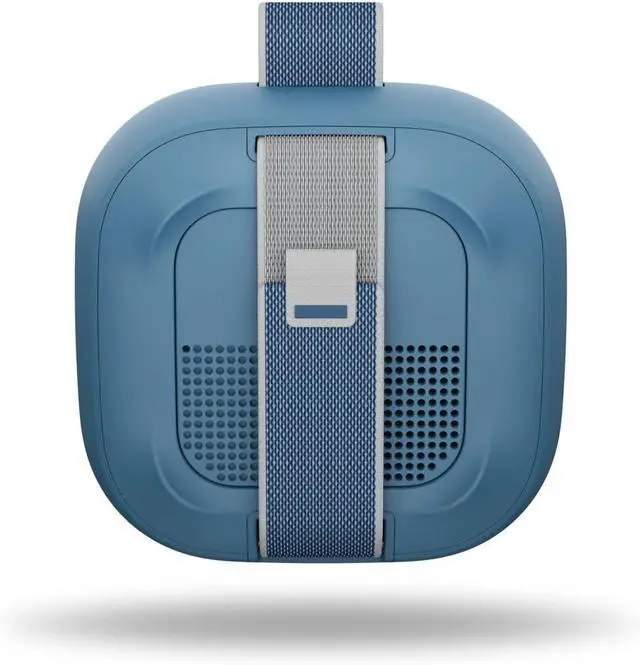 Alt view image 2 of 7 - SoundLink Micro Portable Bluetooth Speaker (2nd Gen) Bundle with Fast Charger, Wireless Outdoor Speaker, Up to 12 Hours Battery Life, Waterproof and Dustproof, (Blue Dusk)