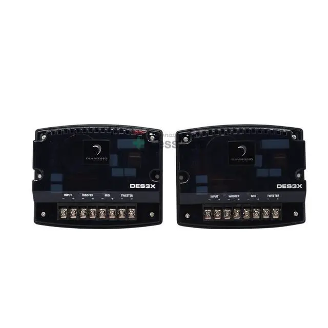 Alt view image 4 of 7 - Diamond Audio DESK3 Diamond Elite Series 3.5" 25W RMS 3-Way Add-On Component Car Speaker System Kit