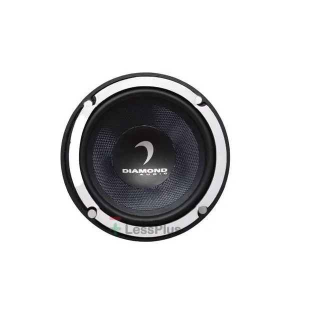 Alt view image 7 of 7 - Diamond Audio DESK3 Diamond Elite Series 3.5" 25W RMS 3-Way Add-On Component Car Speaker System Kit