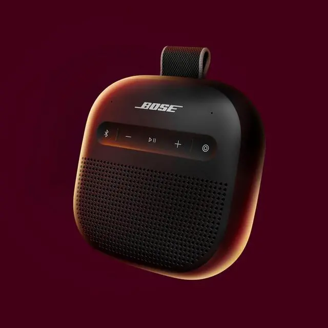 Alt view image 6 of 7 - SoundLink Micro Portable Bluetooth Speaker (2nd Gen) Bundle with Fast Charger, Wireless Outdoor Speaker, Up to 12 Hours Battery Life, Waterproof and Dustproof, (Black)