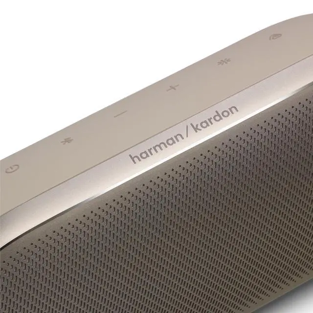 Alt view image 6 of 7 - Luna 2 - Wireless Bluetooth Speaker - Warm Sand | Solid build with refined design, Superior sound performance with AI Sound Boost, Built-in battery for 12 hours playtime