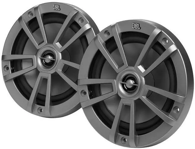 Main image of 8" (200mm) Two-Way Marine Audio Multi-Element Speaker 125W (Gray)