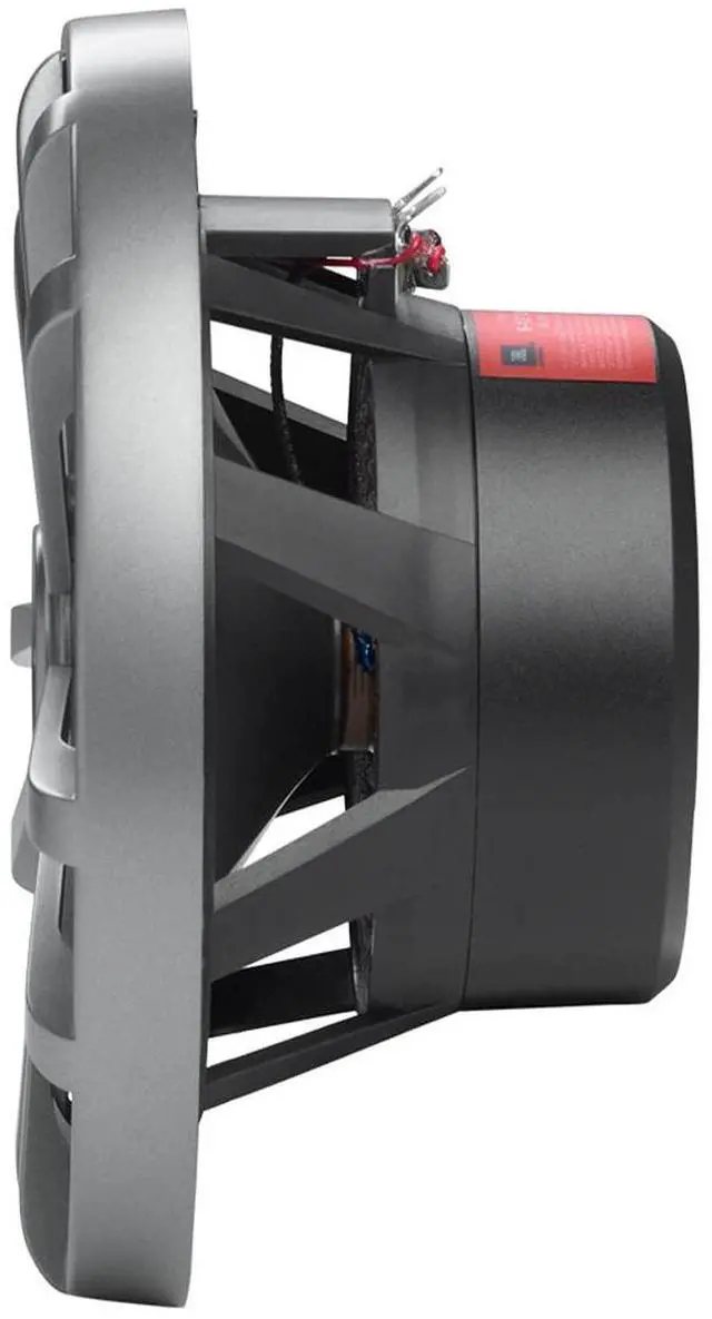 Alt view image 4 of 5 - 8" (200mm) Two-Way Marine Audio Multi-Element Speaker 125W (Gray)