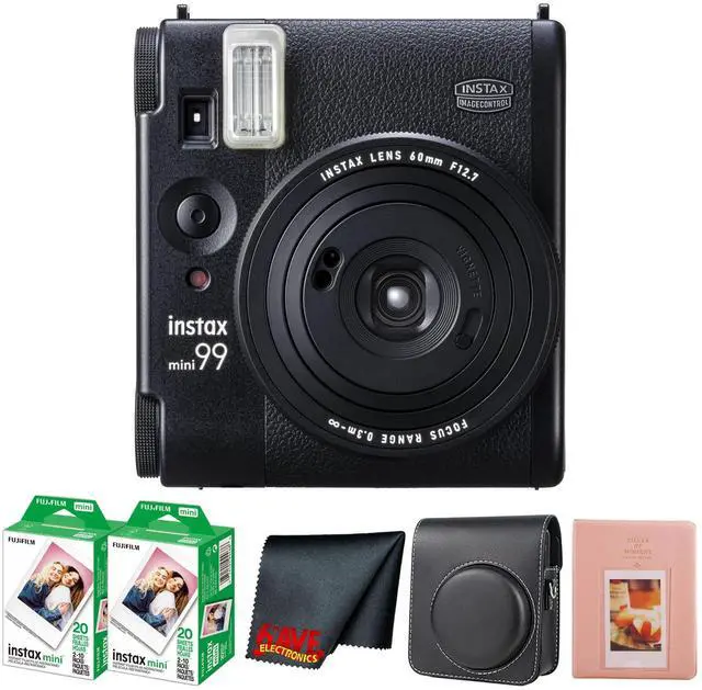 Main image of INSTAX Mini 99 Instant Camera 40-Sheet Bundle | For Parties, Events & Instant Photos | Includes Camera Case, Photo Album