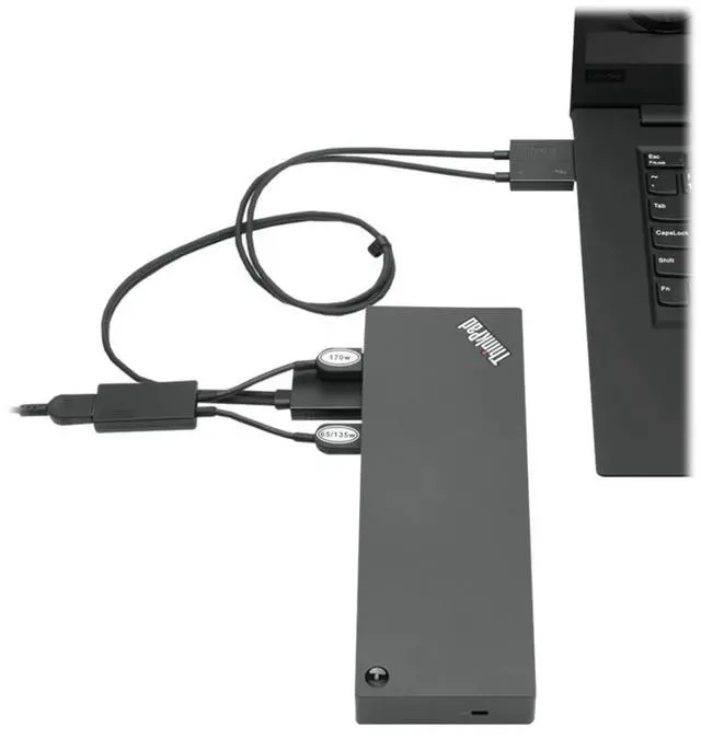 Main image of ThinkPad Thunderbolt 3 Workstation Dock Gen 2, Black