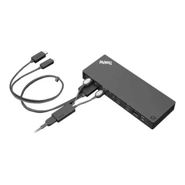 Alt view image 2 of 2 - ThinkPad Thunderbolt 3 Workstation Dock Gen 2, Black