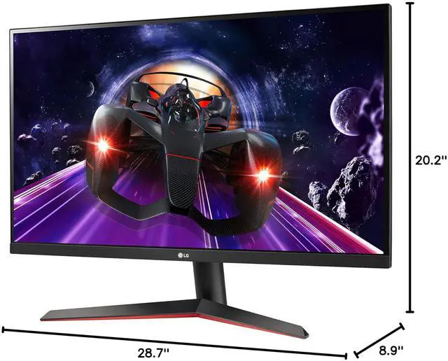 Alt view image 2 of 2 - FHD 24-Inch Computer Monitor 24MP400-B, IPS with AMD FreeSync, Black