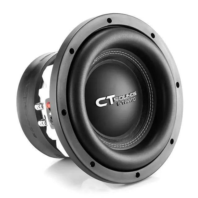 Main image of STRATO-10-D2 2500 Watts Max 10 Inch Car Subwoofer Dual 2 Ohm