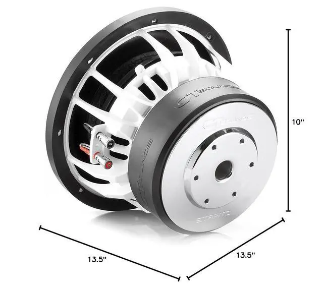 Alt view image 7 of 7 - STRATO-10-D2 2500 Watts Max 10 Inch Car Subwoofer Dual 2 Ohm