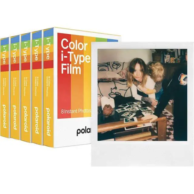 Alt view image 4 of 6 - Now+ Generation3 iType Instant Camera in Coral + 40 Film Bundle | Unlock Creative Modes with Bluetooth App Control, i-Type & 600 Film Compatible, Ideal for Travel & Instant Photography