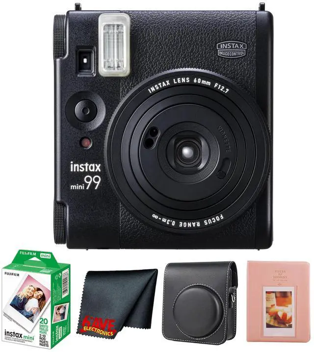 Main image of INSTAX Mini 99 Instant Camera 20-Sheet Bundle | For Parties, Events & Instant Photos | Includes Camera Case, Photo Album