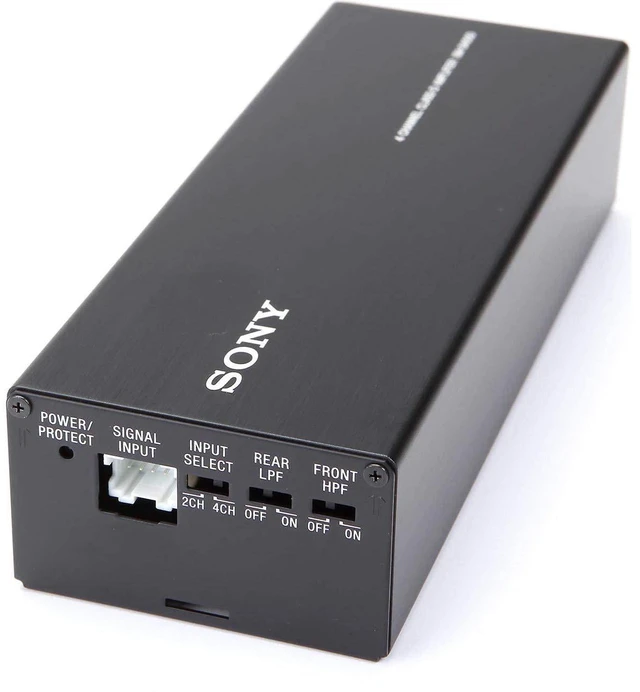 Alt view image 3 of 5 - XMS400D 4 Channel Micro Amplifier (Black)