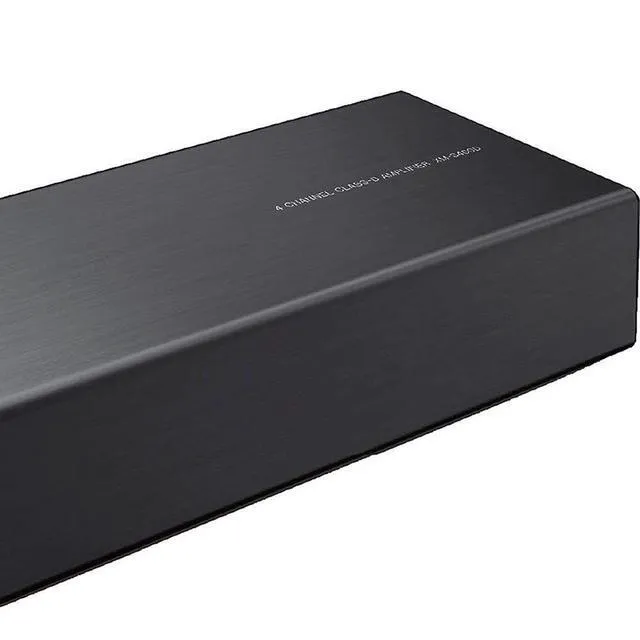 Alt view image 5 of 5 - XMS400D 4 Channel Micro Amplifier (Black)