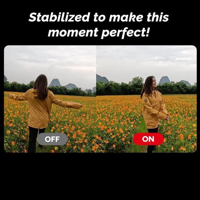 Alt view image 5 of 5 - C110 Plus Action Camera with 4K Video, Gyro Stabilization, and Audio Recording, Bundle Including: 64GB Micro SD Card, Card Reader, Card Wallet, and USBC Adapter