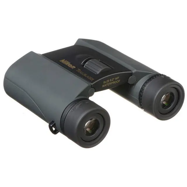Alt view image 4 of 7 - 8217 Trailblazer 8x25 ATB Waterproof & Fogproof Binoculars Black Bundle with Deco Gear Tactical Flashlight and Pen Set with Water/Shockproof Case + 6 x 6 inch Microfiber Cleaning Cloth
