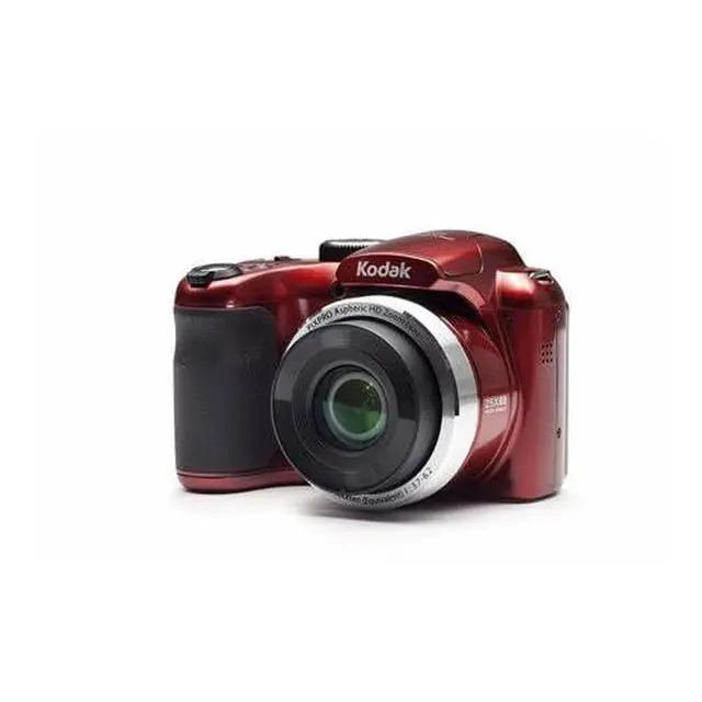 Alt view image 6 of 7 - PIXPRO AZ255 Astro Zoom 16MP Digital Camera (Red) Bundle | 32GB UHS-I SDXC Memory Card, Rapid AA AAA Battery Charger with 4 AA 2700 Mah Rechargeable, (4 items)