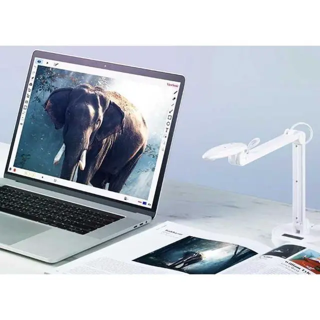 Alt view image 2 of 7 - VB-VIS-002 8MP USB Document Camera with Adjustable Arm, Auto Focus, Digital Zoom with Windows, MacOS, and Chrome OS Support